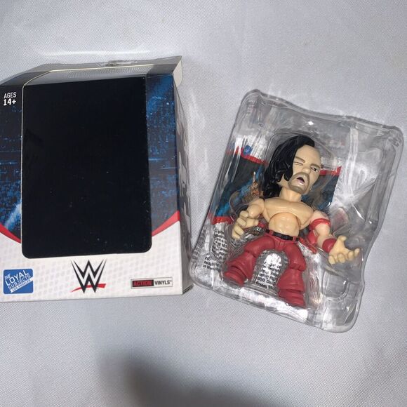 SHINSUKE NAKAMURA - WWE Action Vinyls Figure 2018 w/ Kendo Shinai Sword Red - Picture 1 of 4